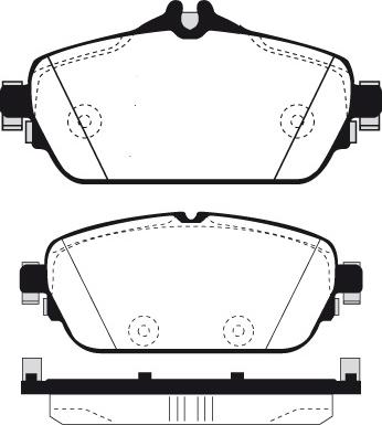 Raicam RA.1084.0 - Тормозные колодки, дисковые, комплект unicars.by