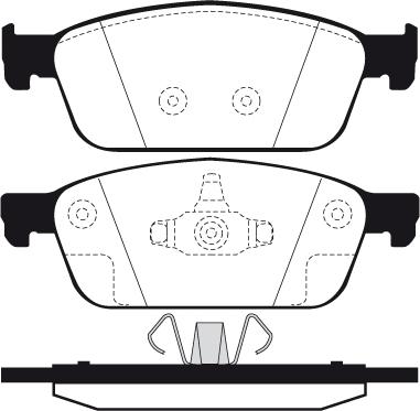 Raicam RA.1029.0 - Тормозные колодки, дисковые, комплект unicars.by