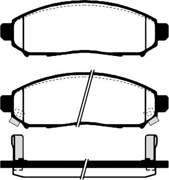 FTE 9001233 - Тормозные колодки, дисковые, комплект unicars.by