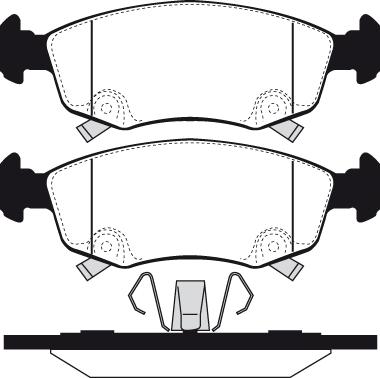 Raicam RA.1160.0 - Тормозные колодки, дисковые, комплект unicars.by