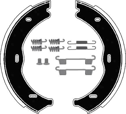 Raicam RA29081 - Комплект тормозов, ручник, парковка unicars.by