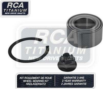 RCA France RCAK1164 - Комплект подшипника ступицы колеса unicars.by