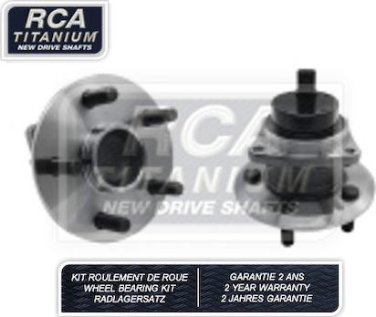 RCA France RCAK1220 - Комплект подшипника ступицы колеса unicars.by