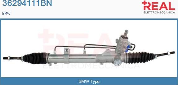 REAL 36294111BN - Рулевой механизм, рейка unicars.by