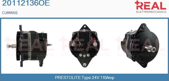 REAL 20112136OE - Генератор unicars.by