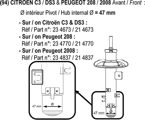 Record France 104842 - Амортизатор unicars.by