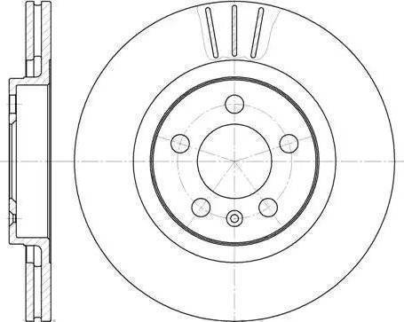 Magneti Marelli 353615832240 - Тормозной диск unicars.by