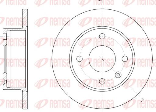 HELLA 8DD 355 100-561 - Тормозной диск unicars.by