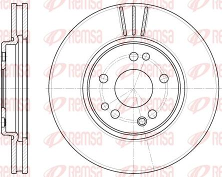 Meyle 015 521 2040/PD - Тормозной диск unicars.by