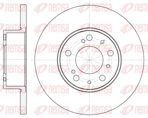 Unipart GBD786 - Тормозной диск unicars.by