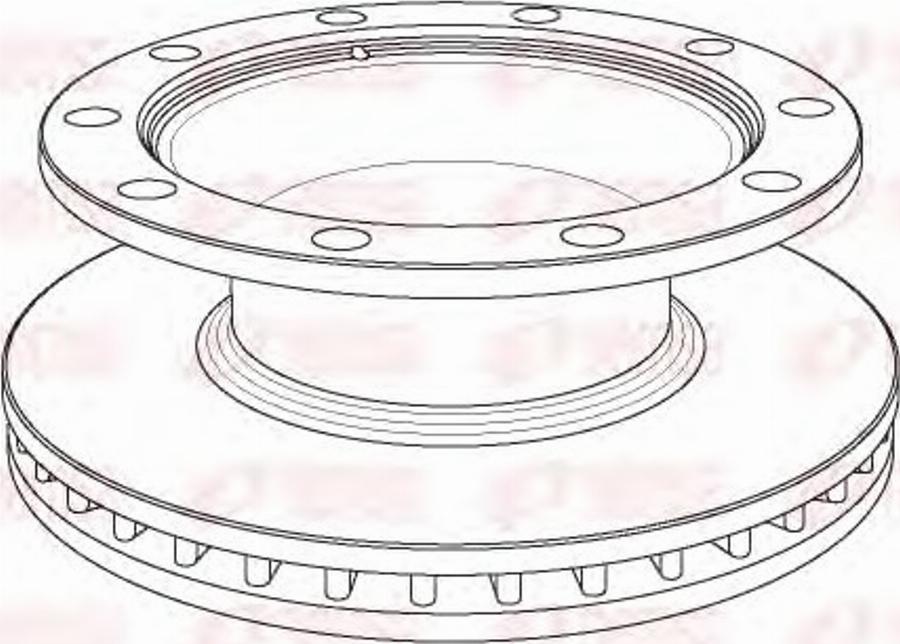 Remsa DCA1082.20 - Тормозной диск unicars.by