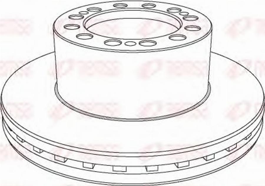 Remsa DCA1109.20 - Тормозной диск unicars.by