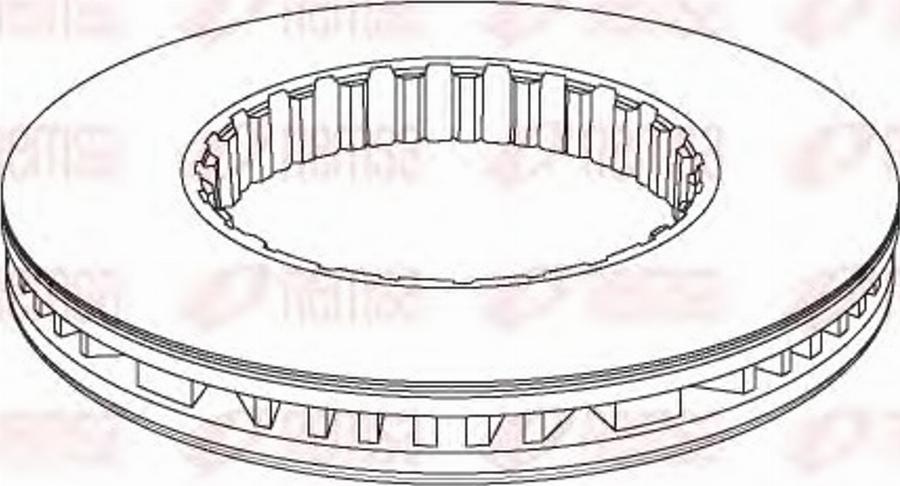 Remsa DCA1177.20 - Тормозной диск unicars.by