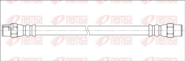 Remsa G1900.55 - Тормозной шланг unicars.by