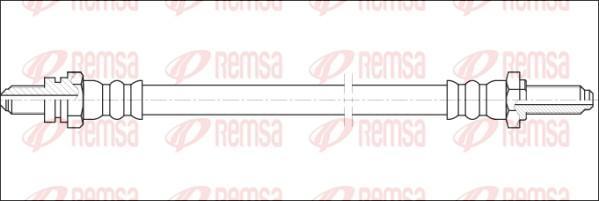 Remsa G1903.61 - Тормозной шланг unicars.by