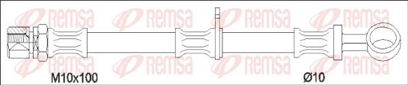 Remsa G1903.82 - Тормозной шланг unicars.by