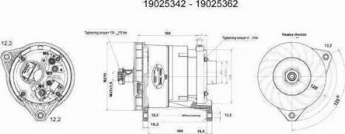 Remy 19025363 - Генератор unicars.by