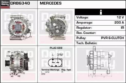 Remy DRB6340 - Генератор unicars.by