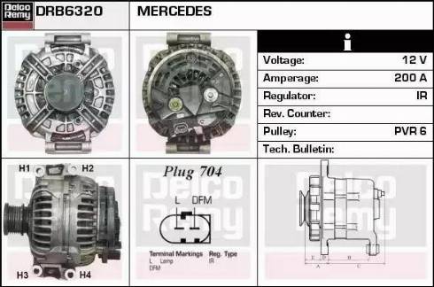 Remy DRB6320 - Генератор unicars.by