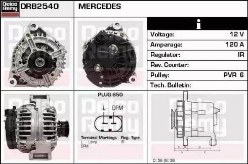 Remy DRB2540 - Генератор unicars.by