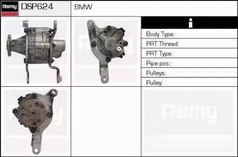 Remy DSP624 - Гидравлический насос, рулевое управление, ГУР unicars.by