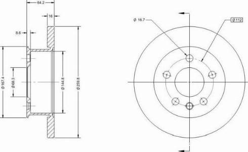 Remy RAD1440C - Тормозной диск unicars.by