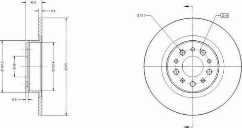 BOSCH 986479120 - Тормозной диск unicars.by