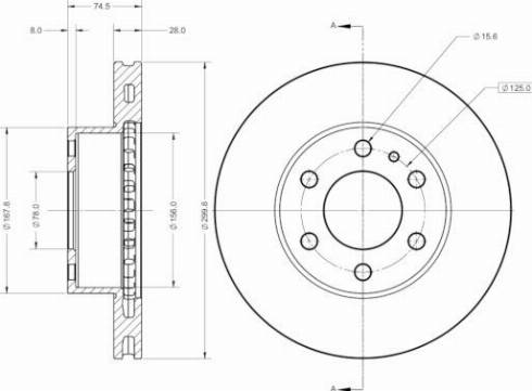 Remy RAD1520C - Тормозной диск unicars.by