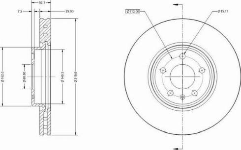 Remy RAD1062C - Тормозной диск unicars.by