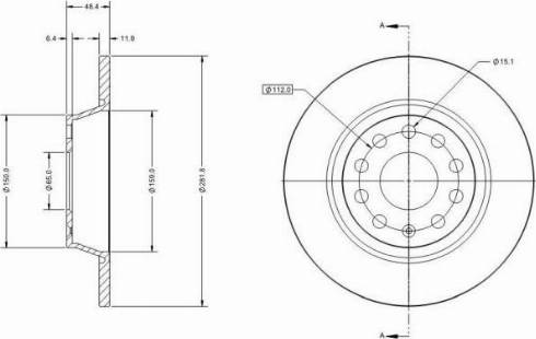 Remy RAD1005C - Тормозной диск unicars.by