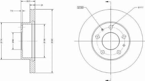 Remy RAD1189C - Тормозной диск unicars.by