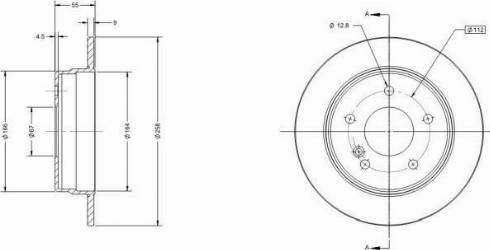 Remy RAD1326C - Тормозной диск unicars.by