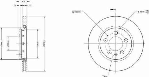 Remy RAD1791C - Тормозной диск unicars.by