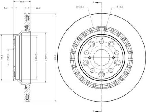 Remy RAD2533C - Тормозной диск unicars.by