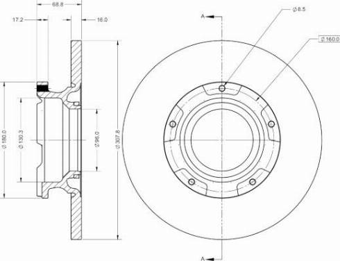 Remy RAD2104C - Тормозной диск unicars.by