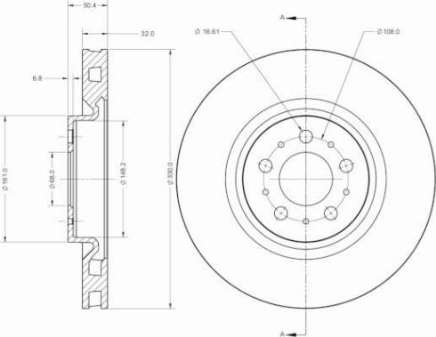 Remy RAD2802C - Тормозной диск unicars.by