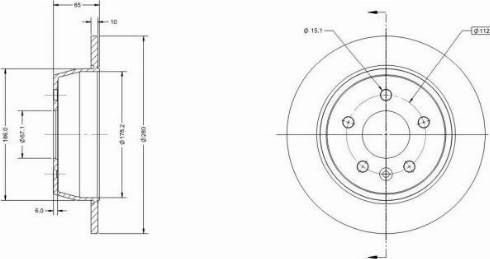 Remy RAD2875C - Тормозной диск unicars.by