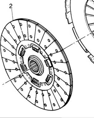 RENAULT TRUCKS 74 21 076 710 - Диск сцепления, фрикцион unicars.by