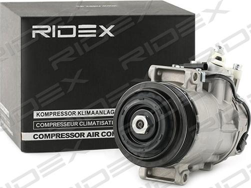 RIDEX 447K0409 - Компрессор кондиционера unicars.by