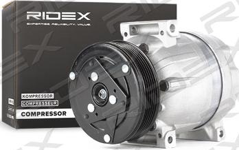 RIDEX 447K0099 - Компрессор кондиционера unicars.by