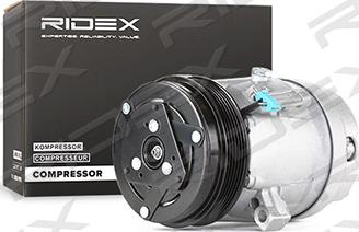 RIDEX 447K0091 - Компрессор кондиционера unicars.by