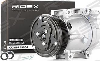 RIDEX 447K0049 - Компрессор кондиционера unicars.by