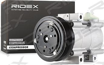 RIDEX 447K0054 - Компрессор кондиционера unicars.by