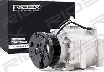 RIDEX 447K0085 - Компрессор кондиционера unicars.by