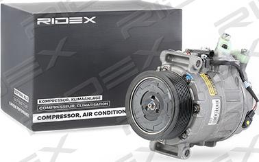 RIDEX 447K0029 - Компрессор кондиционера unicars.by