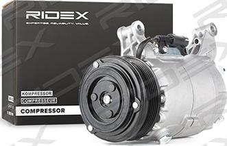 RIDEX 447K0025 - Компрессор кондиционера unicars.by