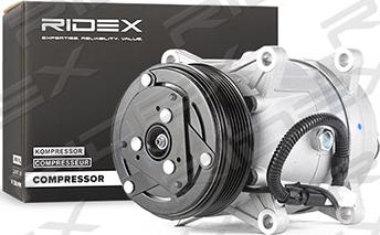 RIDEX 447K0110 - Компрессор кондиционера unicars.by