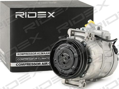 RIDEX 447K0349 - Компрессор кондиционера unicars.by