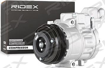 RIDEX 447K0229 - Компрессор кондиционера unicars.by