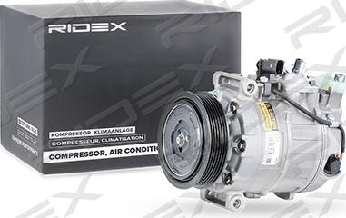 RIDEX 447K0225 - Компрессор кондиционера unicars.by